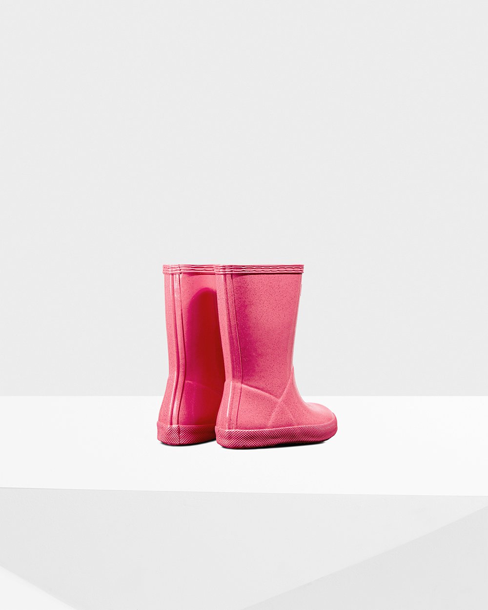 Kids Hunter Original First Classic Starcloud | Rain Boots Pink | NZ-76593-KYVI